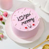 I Love You Mommy Mother's Day Mini Cake Online