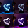Shop I Love You Personalized Multicolour LED Lamp