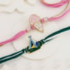 Ice Cream And Boat Rakhi For Kids - Set Of 2 Online