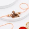 Gift IGP Beads Ganesha Rakhi