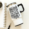 Gift IGP Believe In Yourself Stainless Steel Travel Mug - 400 ML Insulated Coffee & Tea Mug with Handle a