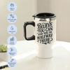 Shop IGP Believe In Yourself Stainless Steel Travel Mug - 400 ML Insulated Coffee & Tea Mug with Handle a