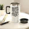 IGP Believe In Yourself Stainless Steel Travel Mug - 400 ML Insulated Coffee & Tea Mug with Handle a