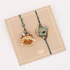Shop IGP Bhaiya Bhabhi resin style Krishna Rakhi