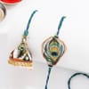 IGP Bhaiya Bhabhi resin style Krishna Rakhi