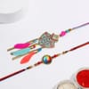 Buy IGP Colourful Mandala Rakhi