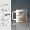 Gift IGP Cuddle Buddy Coffee Mug - 300 ml Capacity, Durable Ceramic Mug for Tea, Coffee, and Beverages -