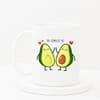 IGP Cute Ceramic Mug With You Complete Me Avocado Message | 300 ml Coffee & Tea Cup | Unique Gift fo