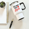 Buy IGP Do What You Love Stainless Steel Travel Mug - 400 ML Insulated Coffee & Tea Mug with Handle and
