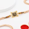 IGP Ganesha Antique Metal Rakhi