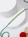 Gift IGP Green Beads Rakhi