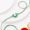 Gift IGP Green Lotus Rakhi