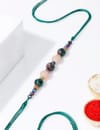 Gift IGP Marble Effect Beads rakhi