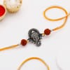 Gift IGP Oxidized Ganesha rakhi