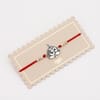 Shop IGP Paan Leaf Om metal Rakhi
