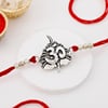 IGP Paan Leaf Om metal Rakhi