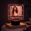 Buy IGP Personalized Happy Birthday LED Lamp Gift, Photo Panel, RGB Colors, USB And Battery Powered, Gif