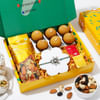 IGP Rakhi Hamper with Sweets and Dry Fruits Online