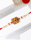 Gift IGP Red and Yellow Blisfull Rakhi