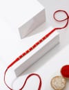 Buy IGP Red Beads Rakhi