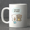 IGP Romantic Couples Mug | Premium Ceramic Printed Mug with Adorable Illustrations | Gift for Husban