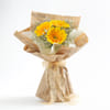 IGP Sunshine Yellow Gerbera Bouquet Online