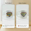 Buy IGP Super Writer Ceramic Mug for Creators | 300 ml White Coffee Cup with Comic Design | Desk Gift