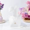 Gift IGP x Palmonas Pendant & Blooms Arrangement