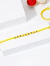 Gift IGP Yellow Beads Rakhi
