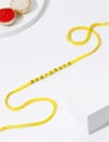Buy IGP Yellow Beads Rakhi