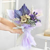 Buy Indigo Charm Luxury Purple Dry Flower Bouquet