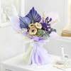 Indigo Charm Luxury Purple Dry Flower Bouquet