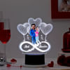 Infinite Love Personalized LED Lamp Black Base Online
