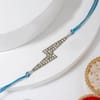 Shop Infinity Pearl Bhaiya Bhabhi Rakhi Set