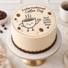 Gift International Coffee Day Bento Cake