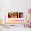 Gift Irreplaceable Bond Personalized LED Wooden Frame For Mom