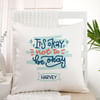 Gift It's Okay Not To Be Okay Personalized Cushion