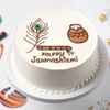 Janmashtami Vanilla Cream Cake Online