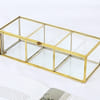 Gift Jewellery Organizer - 3 Slots - Glass - Single Piece