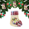 Gift Jolly Christmas Jute Stockings - Single Piece