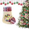 Shop Jolly Christmas Jute Stockings - Single Piece
