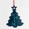 Shop Jolly Christmas Personalized Tree Ornaments - Set Of 4