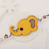 Gift Joyful Celebrations Snail And Elephant Felt Applique Rakhi Hamper For Kids