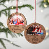 Joyful Moments Personalized Christmas Tree Ornament - Set Of 2 Online