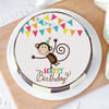 Buy Jumping Monkey Birthday Cake (Half kg)