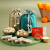 Kaju Katli And Dry Fruits In Potlis For Bhai Dooj Online