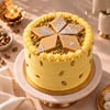 Gift Kaju Katli Cake (Half Kg)