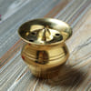 Buy Kalash Agarbatti Stand in Golden Brass Finish