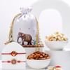 Kalpavriksha Rakhi Hamper With Gourmet Hamper Online