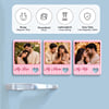Gift Karwa Chauth Couple Personalized Fridge Magnet - Set of 3